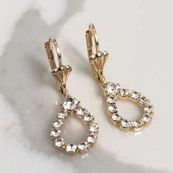 Jewelry - 18k Gold Filled CZ Earrings